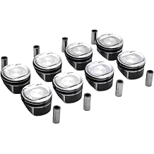8pcs Pistons & Rings Set STD A1120303717 Compatible For Benz C43 AMG CLK430 E430 ML430 S430 W202 W210 4.3 V8 M113