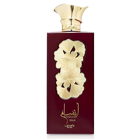 Lattafa Pride Ansaam Gold Fruity، Floral، Sweet، Musky Eau de Parfum Spray عطر طويل الأمد للجنسين، 3.4 أونصة/100 مل