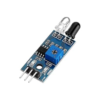 مستشعر تجنب عوائق الأشعة تحت الحمراء (2pcs) IR محول واستقبال أنبوب كهروضوئي 3 -pin متوافق مع Ar-duino Smart Car Robot