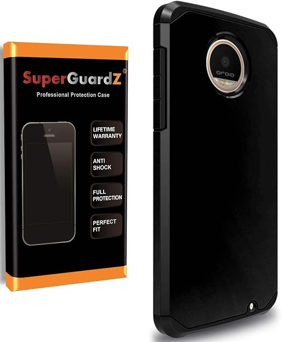 حافظة موتورولا موتو Z2 Play ، SuperGuardZ Heavy Duty Slim Shockproof Cover Armor