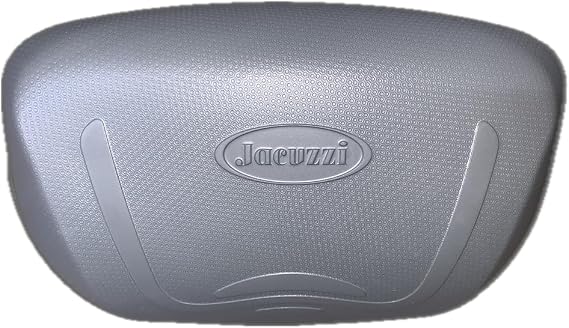 Jacuzzi 2472-014 J300TM HYDROSOOTHETM Massage Pillow (Front-Removable), Grey