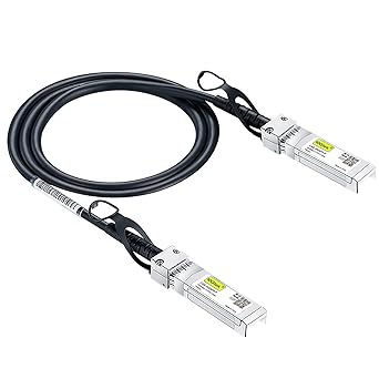 10Gtek 40G QSFP+ DAC Cable - 40GBASE-CR4 Passive Direct Attach Copper Twinax QSFP Cable for Mellanox MC2206130-001 Devices, 1-Meter(3.3ft)