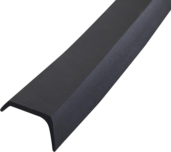 M-D Building Products 03749 16 ft. Black Rubber Garage Door Bottom Seal