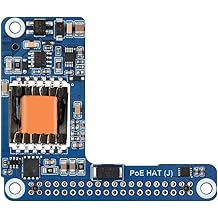 Waveshare Power Over Ethernet HAT (J), Compatible with Raspberry Pi 5/CM 5, 5V/5A Output, Stable, Isolated Switched-Mode Power Supply, Providing Network and Power Supply in One Cable, Board Only