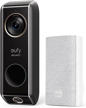 eufy Security Video Doorbell Wired S330 مع Chime ، Dual Cam ، Delivery Guard ، Security Camera ، 2K with HDR ، No Fee Fe الشهرية ، 16-24V ، 30VA ، homebase NOT Support ، Motion Only Alert