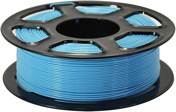 PLA 1.75mm 3D Printer Filament Bundle (250g/1kg) - +/-0.03mm Accuracy, No-Tangling, Strong Bonding & Overhang Performance, 500mm/s High Speed High Flow(Blue)