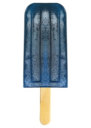 Gummy Popsicle: A Cool Treat with a Variety of Flavor Choices, by GGB Candies (Blue Raspberry / 2-Pack)
