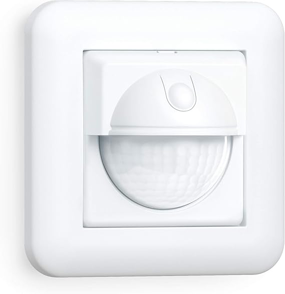 Steinel Infrared 180 UP Easy Motion Sensor Flush-Mounted Wall Switch 180° Sensor Switch Suitable for LEDs 2- and 3-Wire Mounting [Energy Class B]