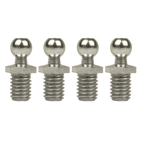 رفع يدعم مستودع الكمية (4) الكرة ترصيع 8 mm الكرة M8 X 1.25 الزنك الموضوع السيارات البحرية الصناعية الصدمات الدعامات