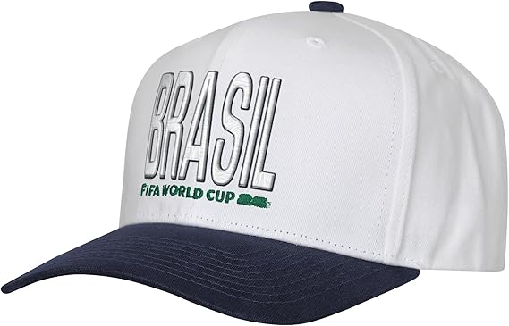 FIFA World Cup 2026 Men's Official 2-Tone Country Wordmark Logo Adjustable Snapback Hat Cap One Size
