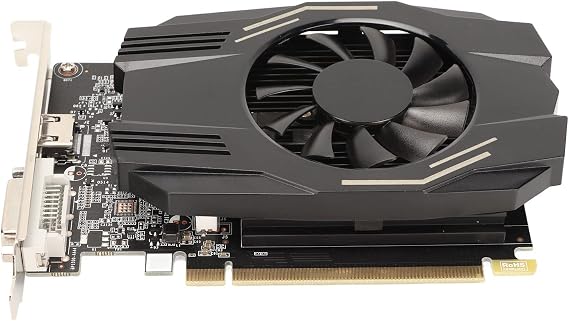 GT1030, 4GB GDRR4 Gaming Graphics Card, 64 Bits 4200MHz Computer Graphics Cards, Gaming PC Upgrade Accessories GT1030 Graphics Card, PCI Express 3.0, HDML, DVI