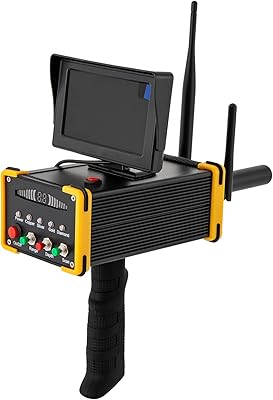 Professional Metal Detector for Adults, with High Definition Screen for Gold Silver Diamond Copper Mineral Prospecting, AC100240V, 3248ft Range