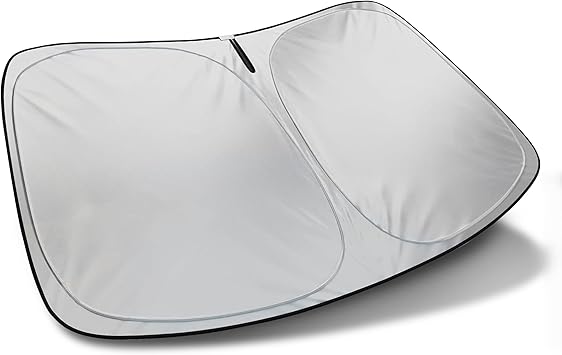Autotech Park Foldable Sunshade Compatible with 2009-2013 Mazda 6 Sedan (NOT Compatible with Hatchback), UV Reflective and Easy Storage, Custom-fit Car Windshield Sun Shade