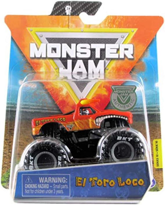 Monster Jam ، Official Joker Monster Truck ، Die-Cast Vehicle ، Heroes and Villains Trucks Series ، 1: 64 Scale
