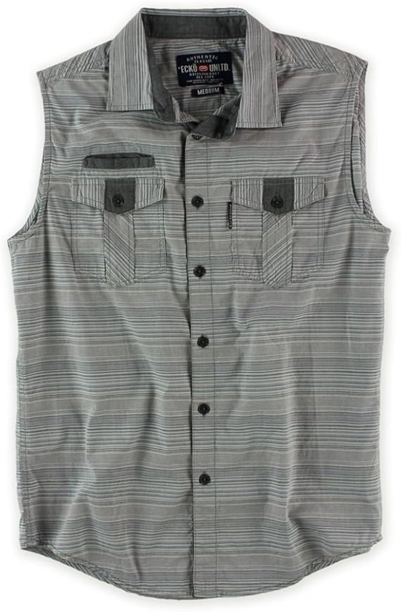 Ecko Unltd. رجل الحرب المنسوجة زر القميص