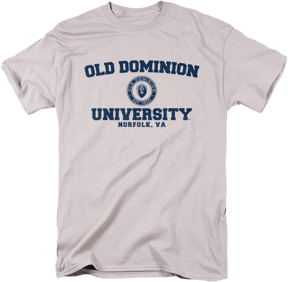 Old Dominion University Official Circle Logo Unisex Adult T Shirt