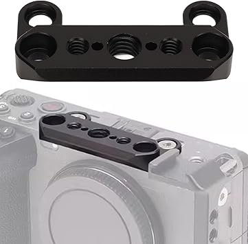Aluminum Alloy Top Plate for FX3 and FX30 Camera, Cheese Mounting Plate for Photography Accessories and Camera Extension