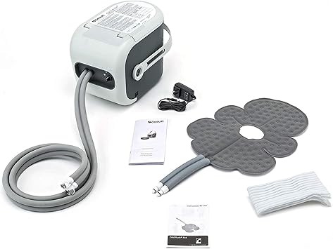Ossur Cold Rush Cold Therapy Machine with Knee Pad - Quiet Cryotherapy System for Post-Surgery Recovery, Knee Replacement, ACL, Pain Relief & Swelling- Knee Pad Included