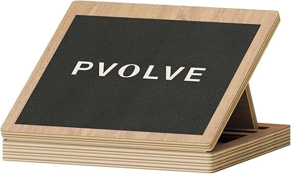 Pvolve Slant Board Home Gym Fitness Equipment to Sculpt & Strength Lower Body