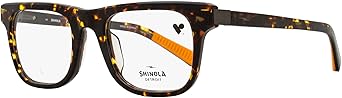 نظارات شينولا المستطيلة المعدلة SH15002 242 Amber Tortoise 51mm