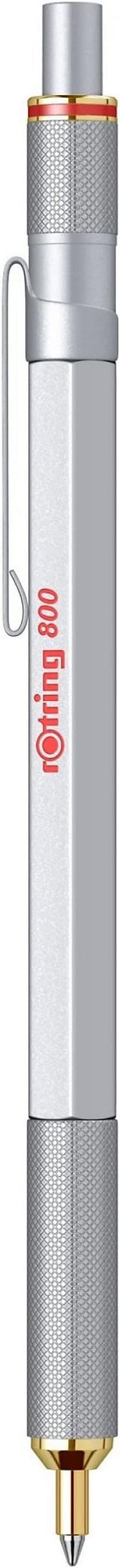 rOtring 800 قلم حبر قابل للسحب ، نقطة متوسطة ، فضي