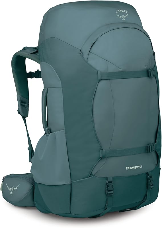 Osprey Fairview Trek Women's Travel Backpack - Hybrid Backpacking & Travel Bag with Internal Organization
