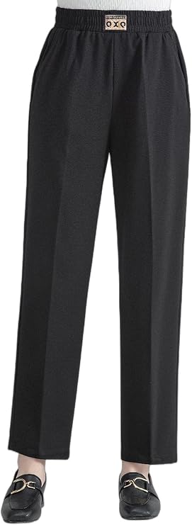 Women Dress Pants Stretch Work Pocket Office Pants