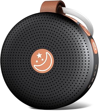 Mini Sound Machine Portable Baby White Noise Machine Brown Noise Machine 30 Soothing Sounds for Kids Adults Auto-Off Timer 32 Volume Levels Battery Sleep Machine for Home Office Privacy