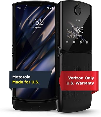 موتورولا RAZR | فيريزون فقط | 16 ميجابكسل | 128 جيجابايت ، أسود