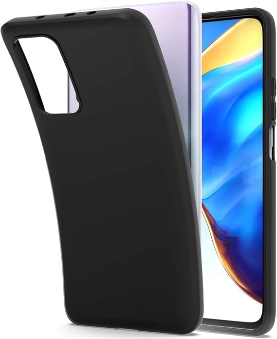CoverON Slim TPU مصمم لـ Xiaomi Mi 10T Mi 10T Pro 5G Redmi K30s Phone Case ، غطاء ناعم مرن - أسود