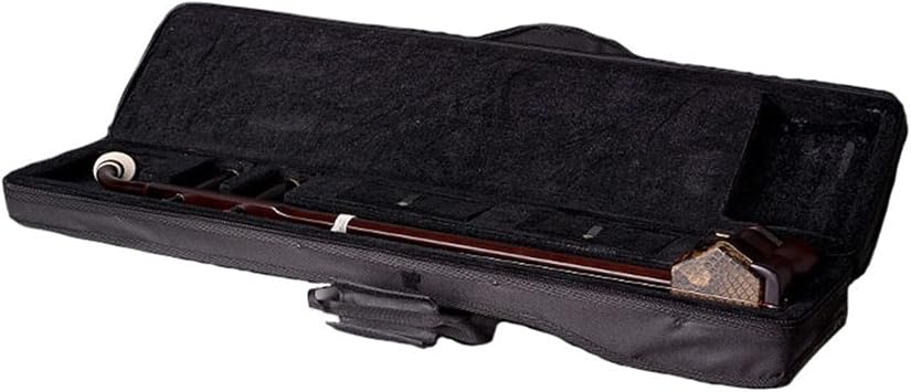 FLFL 2-String Violin Chinese Erhu Woodwind الآلات الموسيقية الأبنوس الصين الكمان خيطين مع القوس والمبتدئين حالة صعبة Erhu   