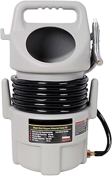 Sandblaster Gun Kit, Portable Pneumatic Abrasive Blaster, Handheld Sand Blaster for Paint Stripping & Surface Cleaning, Heavy Duty Small Sandblasting Tool for Car Restoration, Workshop