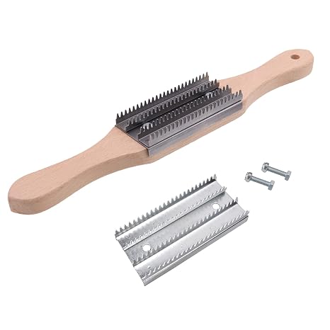 KingTool 15 & quot؛ كعكة عجلة التلميع للتنظيف المركب مع استبدال لوحة معدنية براف ريك