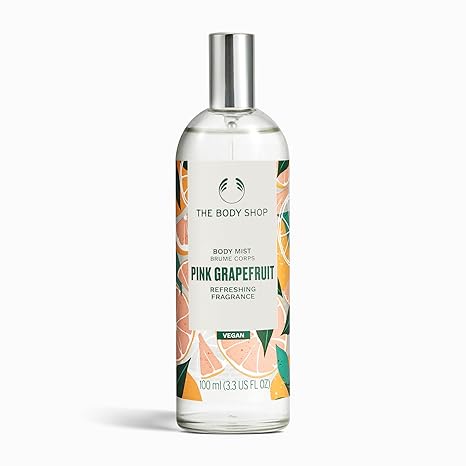 The Body Shop Pink Grapefruit Body Mist، Paraben-Free Body Spray، 3.3 Fl. اوز.
