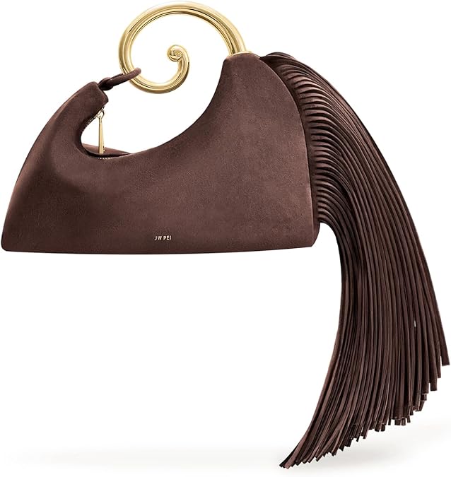 JW PEI Women's Nell Fringe Hardware Top Handle Bag
