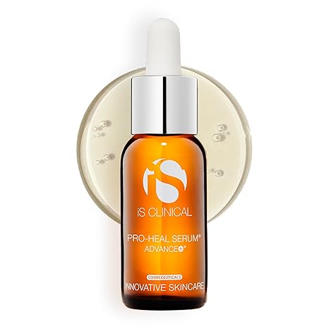مصل iS CLINICAL Pro-Heal Advance+ الغني بمضادات الأكسدة وفيتامين C، يهدئ الحساسية والتهيج، ويساعد على الاحمرار، ومضاد للشيخوخة