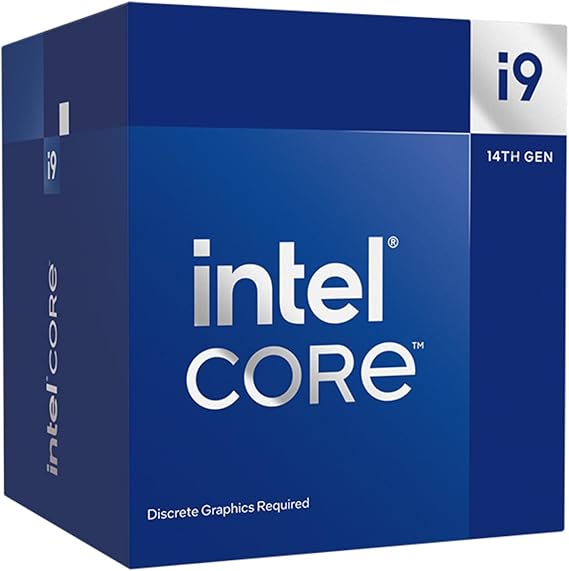 Intel Core i9-14900F Desktop Processor 24 نوى (8 نوى P + 16 نوى إلكترونية) حتى 5.8 جيجا هرتز