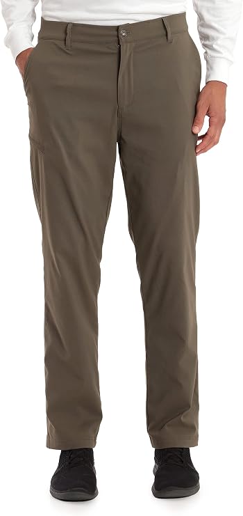 بنطلون سفر مائل من نوع Gerry Mens Fleece مع جيب بسحاب جانبي و UPF 50+