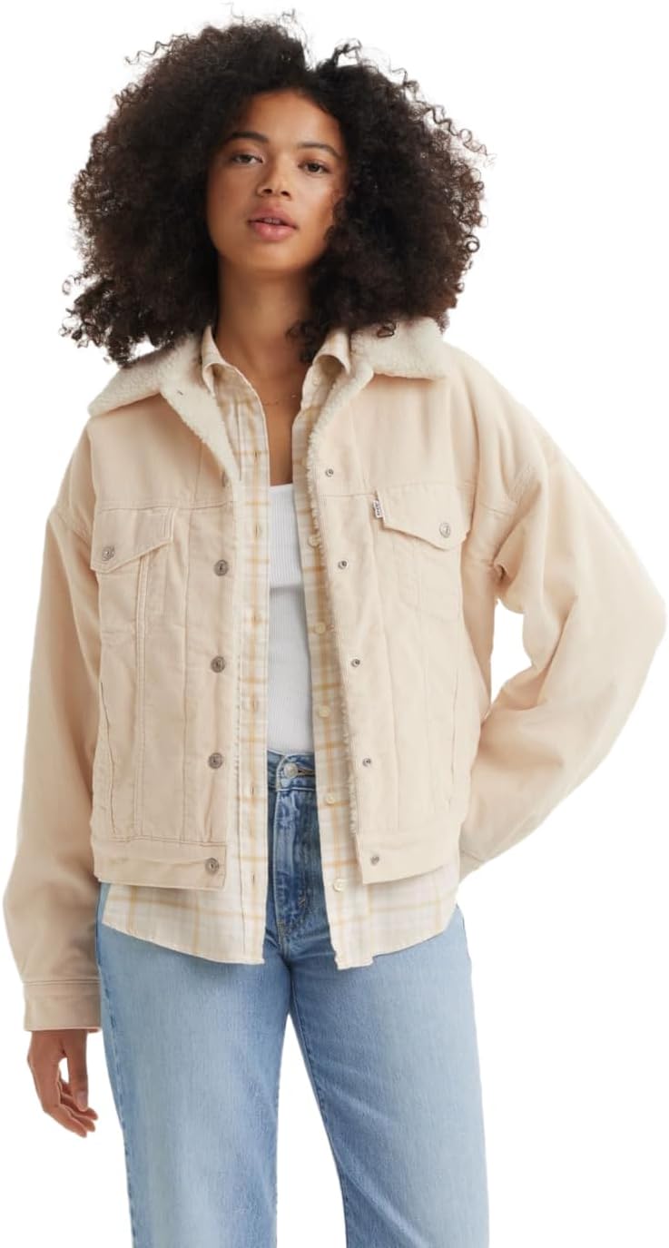 معطف Levis 90s Sherpa Trucker للنساء