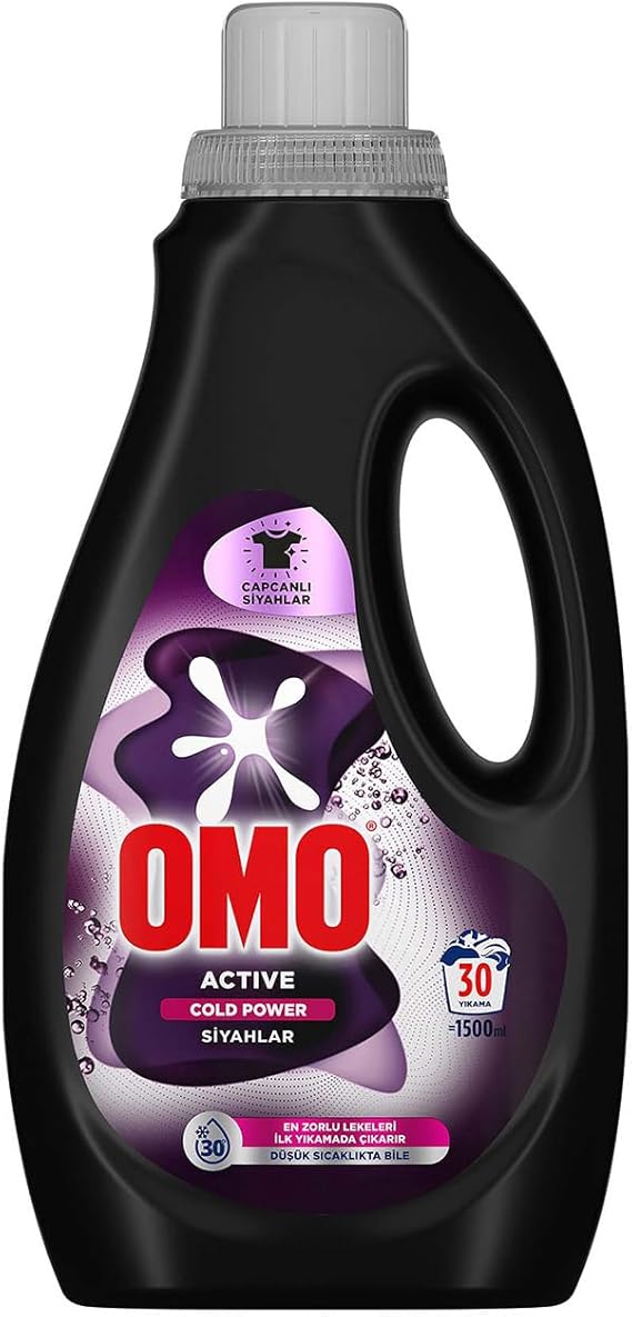منظف سائل OMO Active Cold Power للسود 1500 مل