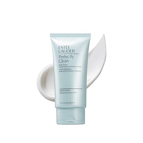 كريم غسول الوجه متعدد الاستخدامات Perfectly Clean من Estee Lauder/قناع الترطيب | مثالي للبشرة الجافة، 5 أونصات
