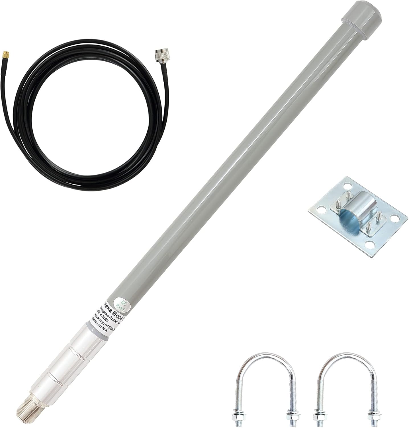 LoRa Antenna 915MHz 4.5dBi - .5 dBi Gain Outdoor Omni-Direction HNT Miner Antenna 1.3ft Helium Hotspot Antenna