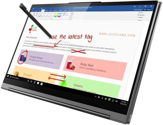Lenovo Yoga C940-14 FHD Touch - الجيل العاشر i7-1065G7-12GB - 512 جيجابايت SSD - رمادي