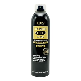 رذاذ لاصق رابطة الدانتيل العجيب - Supreme 14.2fl.oz./420 ml | التجفيف السريع، لا بقايا، صيغة طويلة الأمد مع حماية حواف الرباط الجبهة شعر مستعار بوند