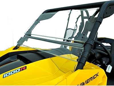 كامل إمالة الزجاج الأمامي الصلب Can-Am مافريك 1000 R ماكس 1000 R XDS XMR XXC 2013-2018 واضح البولي PC UTV الزجاج الأمامي