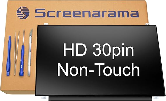 SCREENARAMA استبدال الشاشة الجديدة لـ LTN156AT37-L01 L02 ، HD 1366x768 ، غير لامع ، شاشة LED LCD مع أدوات