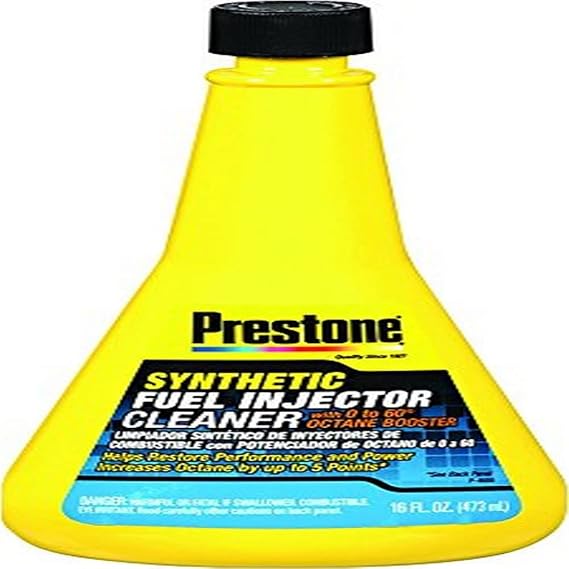Prestone AS731 منظف حقن الوقود الاصطناعي مع 0-60 Booster - 16 أونصة.