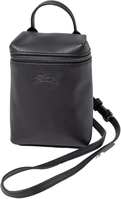 حقيبة كروس بودي Longchamp 1028 5987 Le Pliage Xtra XS للنساء، لون أسود/أسود