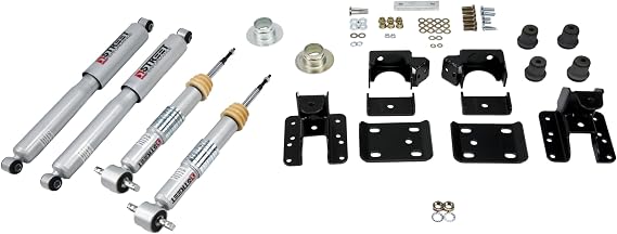 خفض كيت -1-3 "/4" 2015-2020 F150 2 WD/4 WD بما في ذلك الصدمات أداء الشارع