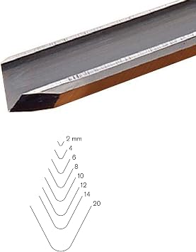 PFEIL "Swiss Made" 4mm # 14 أداة مسح V-Parting